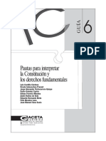 Pautas para interpretar la Constitucion.pdf