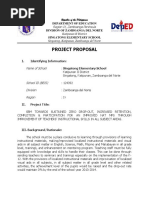 DepEd Format of A Project Proposal For Innovation in Schools | PDF ...