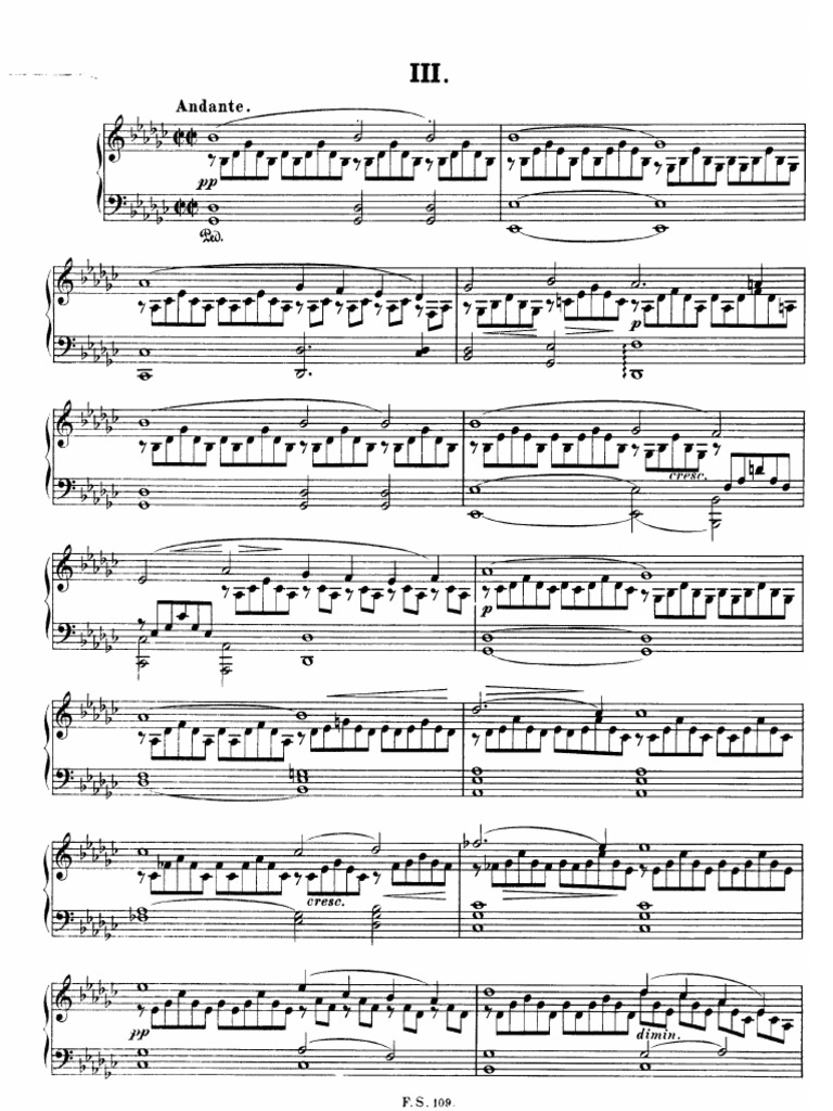 Schubert Impromptu Op 90 No 3 Partition Schubert. Impromptu N. 3 Op. 90 PDF | PDF