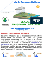 Ingeniería de Recursos Hídricos: Precipitación y Escorrentía