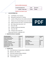 Lifting Plan CTC1 - R-14-31 Ton