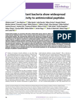 Lázár et al. - 2018 - collateral sensitivity to antimicrobial peptides - Nature Microbiology.pdf
