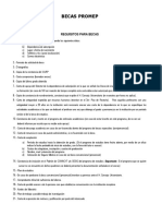 Requisitos Promep