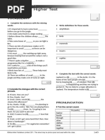 Abschlussprüfung Englisch - Mittelschule Sachsen / 9