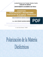 Sesión 03 - Polarización de La Materia - Dielectricos