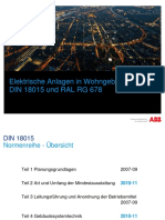 Elektrische Anlagen Wohngebaeuten DIN18015 RAL RG 678 PDF