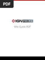 Sly Cooper - Thieves-In Time (IGN Prime - Wiki Guide PDF