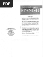 Immersion Plus Spanish (Transcripts)