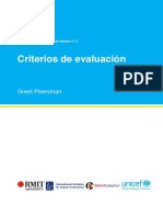 Criterios de Evaluación - UNICEF