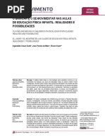 Movimentar-se e o Brincar-Aguinaldo