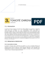 Toxicologie Générale - Toxicité Chronique v1.0