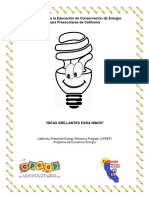 11. Actividades de La Educación de Conservación de Energía Para Preescolares - JPR