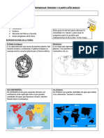 Guia de Aprendizaje Tercero y Cuarto Año Basico