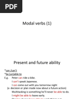 Modal Verbs C1