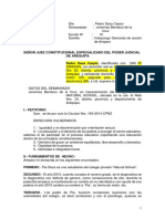 Modelo de Escrito para Demanda de Alimentos Menores de Edad