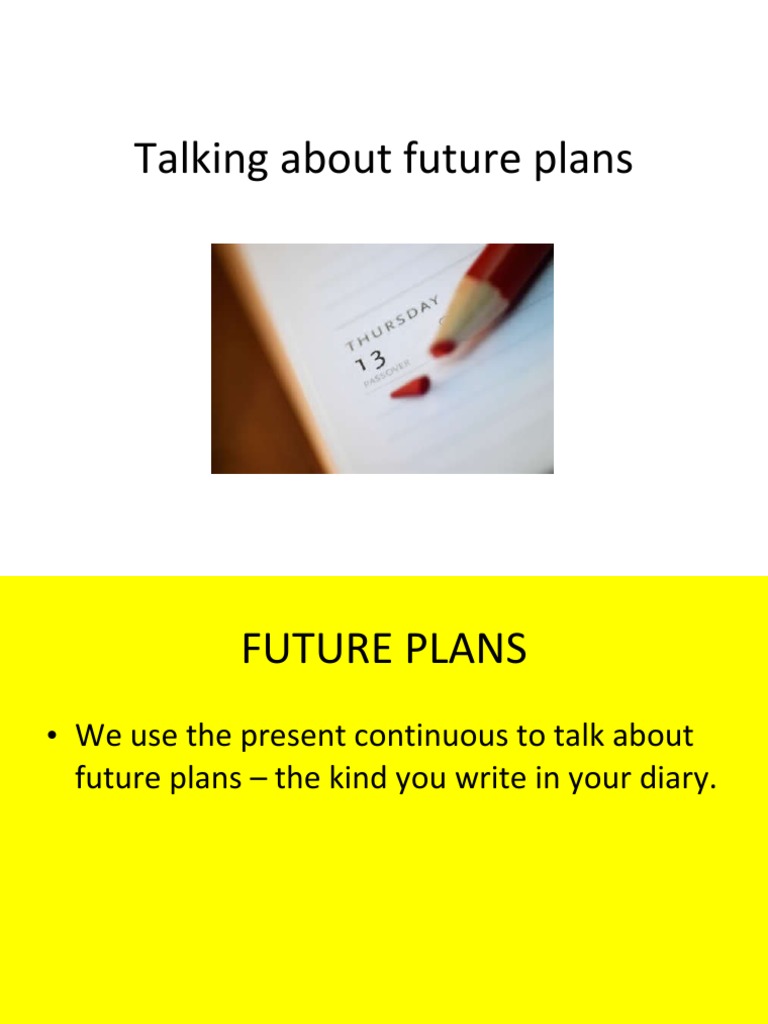 Present Continuous for Future Plans | PDF | Linguistic Morphology ...