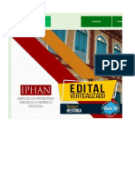 Edital Verticalizado - IPHAN - Técnico I - História (Área 10)