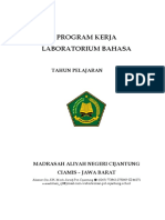 Program Kerja Lab. Bahasa