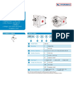 HGP-3A single gear pump specifications