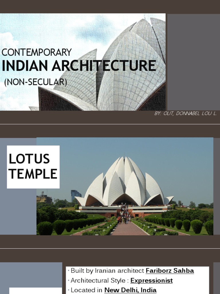 Contemporary Indian Architecture Insights | PDF | Architectural Design ...