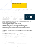 Practice Test C63