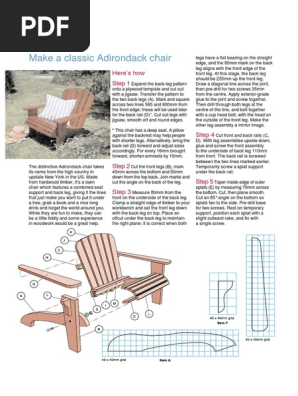 Adirondack Chair