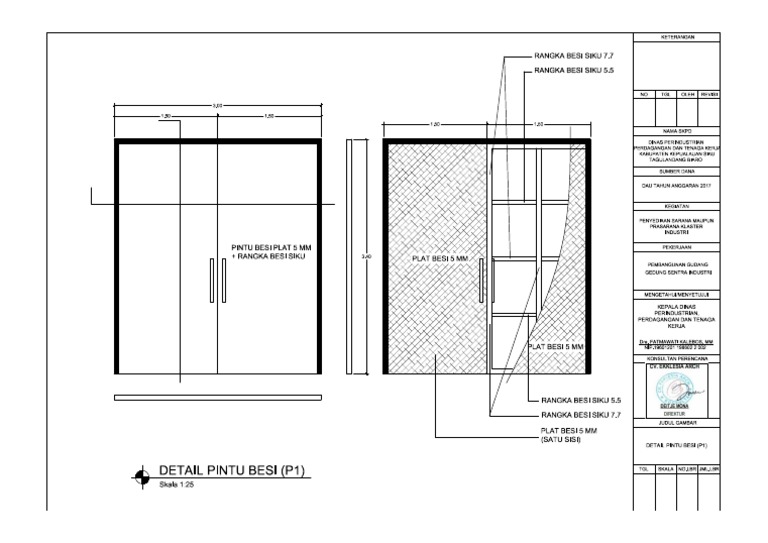 detail pintu besi  pdf  detail pintu besi  pdf