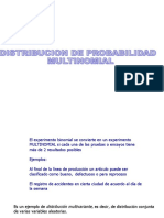 Clase Cuarta Distribucion Multinomial