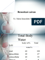 Resusitasi Cairan: Ns. Maria Imaculata Ose, S.Kep