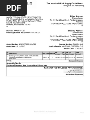 Invoice