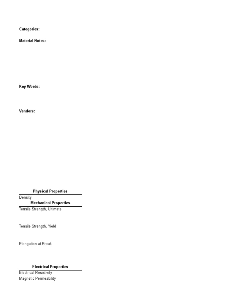 Special Metals INCONELÂ® Alloy 625 Categories Material Notes PDF