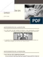 La Adopción en Chile