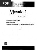 Download Mosaic 1 Writing Silver Ed by kieu77 SN38251355 doc pdf