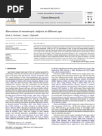 Aberrations of Emmetropic Subjects at Differen