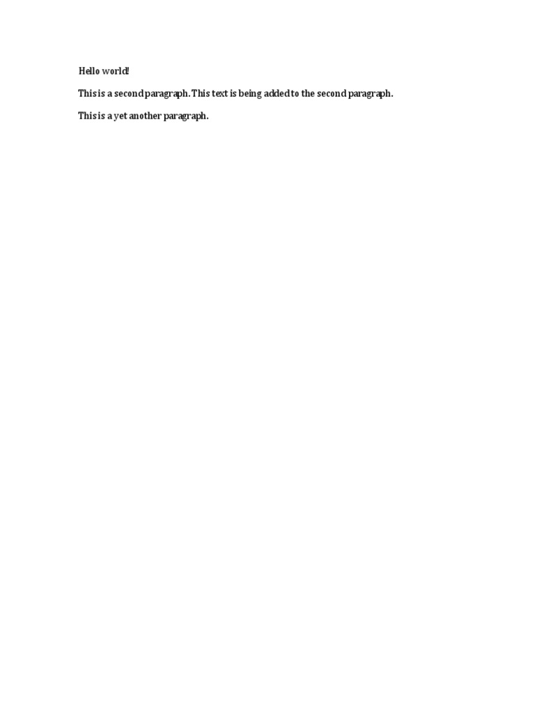 Second Paragraph Overview | PDF