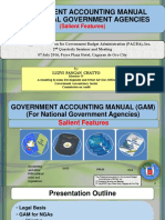 Government Accounting Manual for National Government Agencies