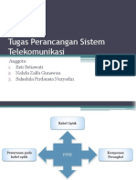 Tugas Perancangan Sistem Telekomunikasi