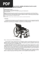 Projeto e otimização de cadeira de rodas
