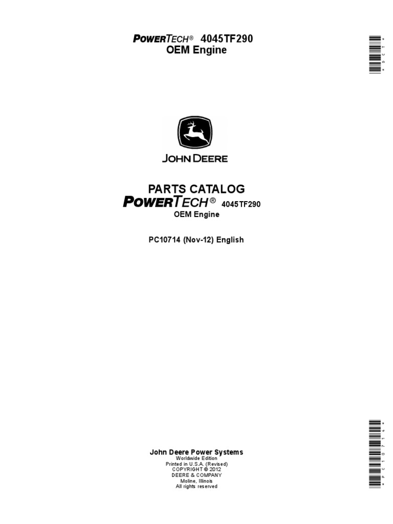 John Deere Model E Instruction Book For Hit Miss Gas Engine – Forgotten Iron