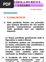 - A Parábola Do Rico e Lázaro