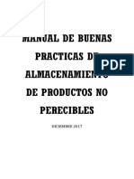 Bpa-Manual de Buenas Practicas de Almacenamiento de Productos No Perecibles v.02 Dic 2017