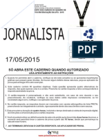 Jornalista - UFG 2015