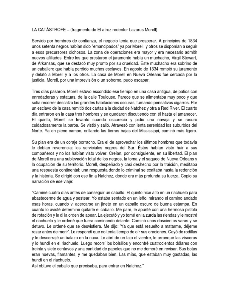 relato enmarcado | Naturaleza