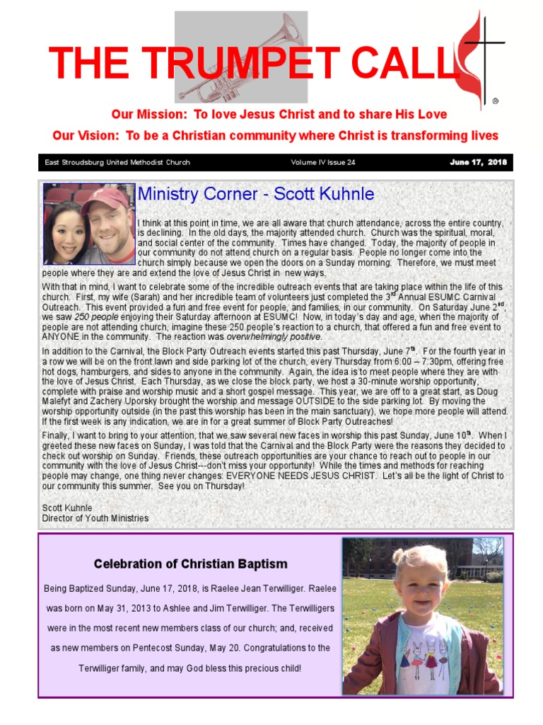 The Trumpet Call Ministry Corner Scott Kuhnle Download Free PDF