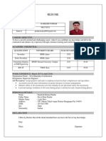 Resume Civil Engineer Experience Project Management
