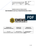 E-PPRY-an 003 MANTENIMIENTO DE FAJA TRANSPORTADORA CVB025