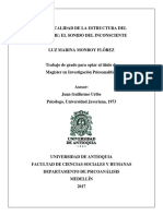 Tesis Udea - Musicalidad Estructura Lenguaje La Musicalidad Del Inconscinete PDF