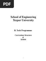 Tu Btech Curriculum-2