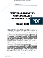 Cultural Identity Cinematic Representation Stuart Hall PDF