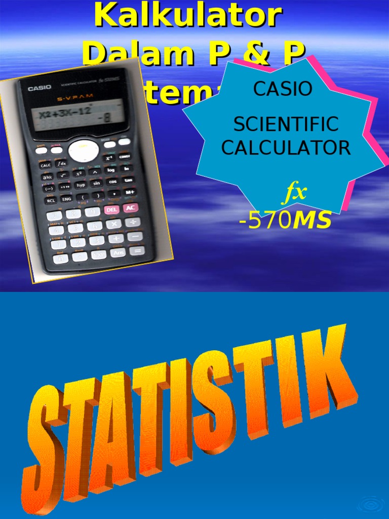 Kaedah Guna Scientific Calculator | PDF